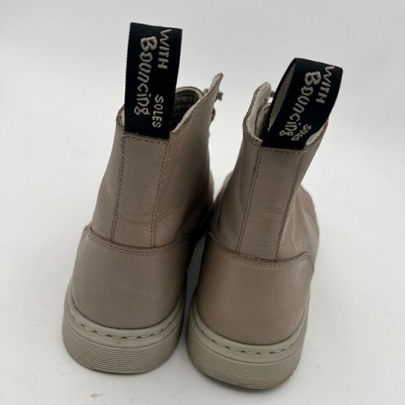 Dr Martens Boots TALIB SENDAL Men’s 12 TAUPE high-top soft leather AirWair™ - Picture 6 of 10